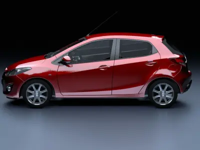 Mazda 2 2011 3D model