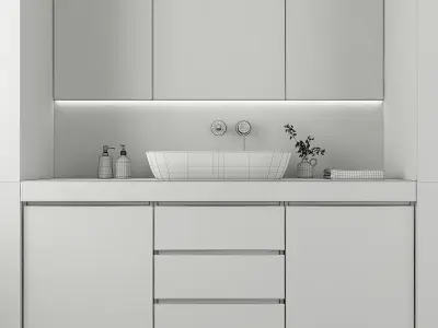  Furniture and decor for bathrooms 5 3D model
