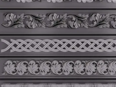 Trim Ornament 109 3D model