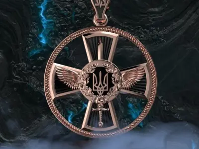 Ukranian Army Emblems 3D print model