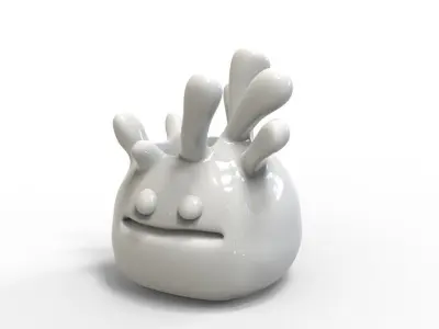 CORAL BUDDY FORTNITE PENCIL HOLDER STL 3MF 3D print model