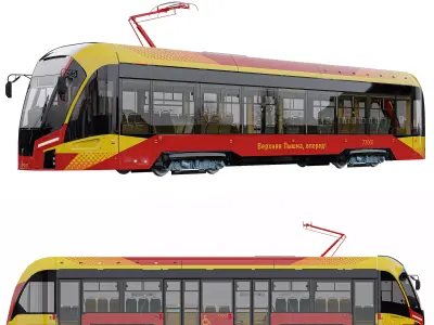 71-911EM lion Ekaterinburg  3D model