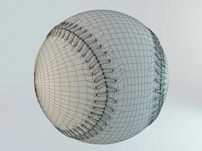 Baseball Ball 3D model
