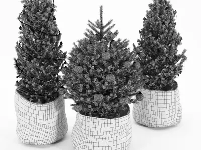 Christmas tree 2020 3D model