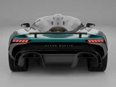 Aston Martin Valhalla 3D model
