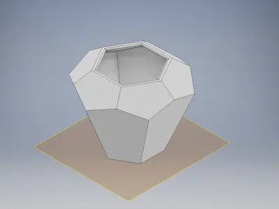 Garden Pots - 4  Models 3D print model
