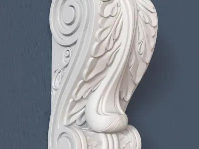 Decorative Corbel 3D model get
