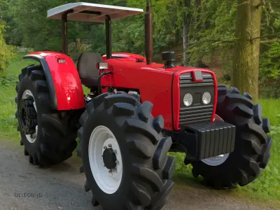 Tractor Generic 3D model