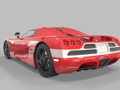 Koenigsegg CCX 3D model