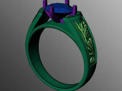 Ring dp 19 3D print model