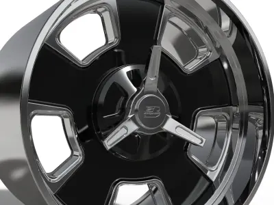 BILLET SPECIALATIES LEGACY WHEEL  3D print model
