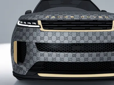 Gucci  land rover range rover sport sv 3D model