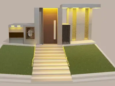 House modern 3D model