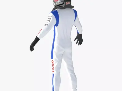 F1 Racing Bulls Suit 2024 3D model