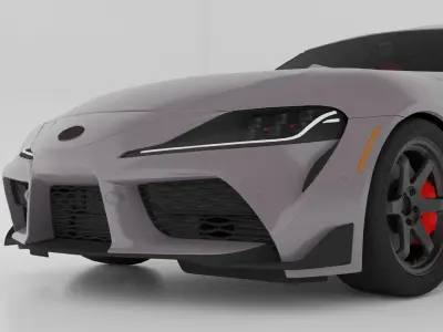 Toyota GR Supra 2020 Custom 3D model  3D model