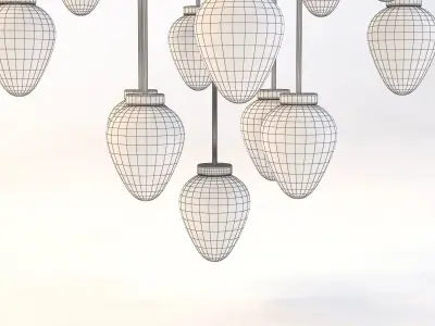 Alison Berger Chamber Chandelier 3D model