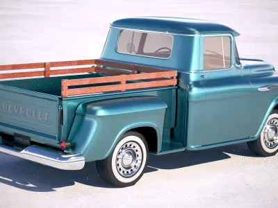 Chevrolet Pickup CG 1957 vray 3D model