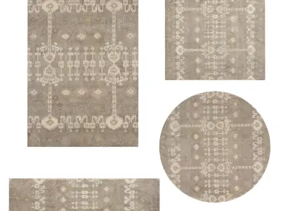 Rugs No 75 Low-poly 3D model