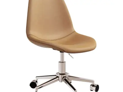 JONSTRUP office chair cognac 3D model