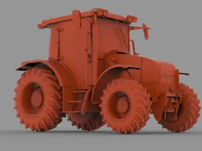 Renault Ares 550 RZ 3D print model