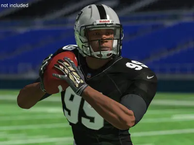 Las Vegas Raiders American Football Helmet 3D model