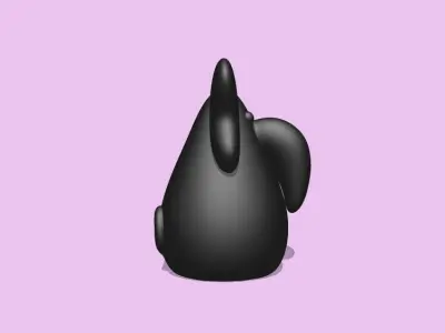 Elephant Statue 3D print model