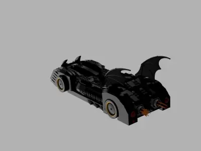 LEGO UCS BATMOBILE 7784 3D print model
