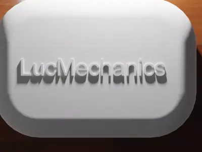 Luc Mechanics nail box Free 3D print model