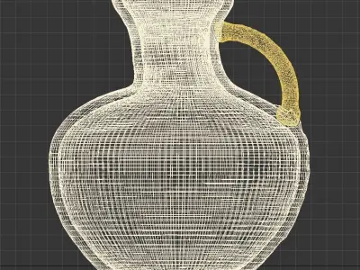 Rustic Ceramic Vase  PBR Textures  3ds Max  Corona Free 3D model