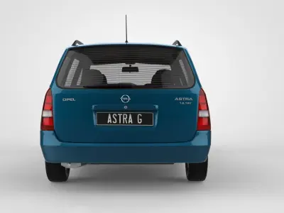 Opel Astra G  Station Wagon 3D model