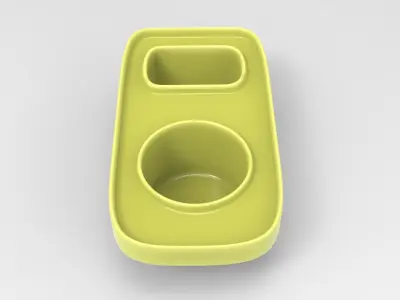 Huh Desk Tidy Low-poly 3D model