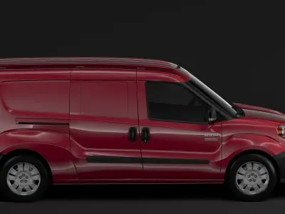 Ram ProMaster City Tradesman Cargo Van 2020 3D model