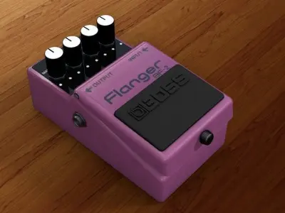 Boss BF-2 Low-poly 3D model