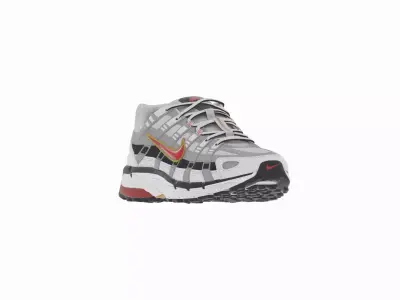 Nike P-6000 Metallic Red Low-poly 3D model