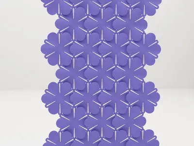 Airbloom Pattern - Abstracta 3D model