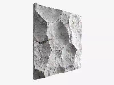 263-RockPanel sandstone wall art 3D model