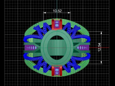 NEO MAN RING MODEL22 3D print model