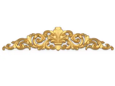 carved classic decorative ornament cnc 3d printing stl 35 3D print model