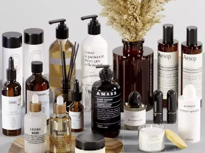 Bathroom Accessories 11 3D model