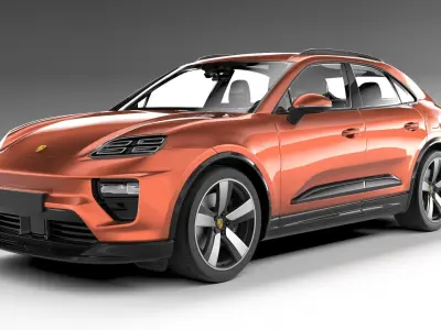 Porsche Macan 4 2025 3D model