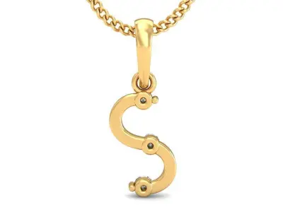 Solitaire Women Pendant 3dm STL OBJ FBX Renders Details 3D print model 72