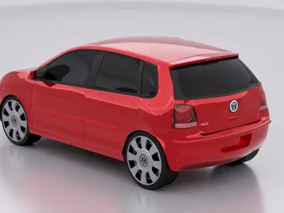 Volkswagen Polo IV high poly  3D model
