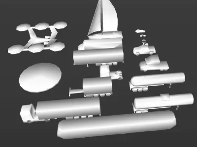 Car Concept Model 2 - Library Car 3D print model 3D print model