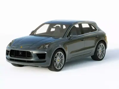 Porsche Macan Turbo 2019 3D model