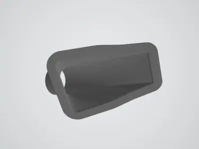 Two and a half Inch Naca Duct Intake 3D print model