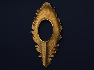 Classic decor ornament v-3D model21 3D print model