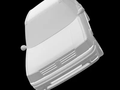 Peugeot 205 GTI 3D print model