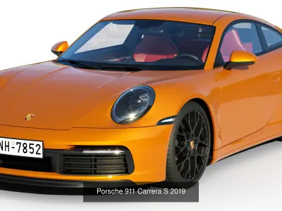 Porsche HQ collection 3D Model Pack