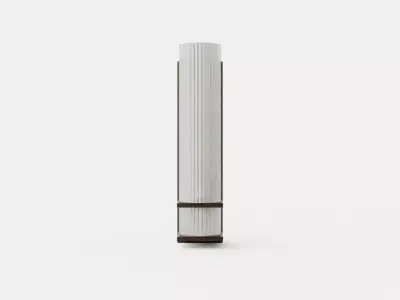 Sperry wall lamp - Bronze and clear glass Low-poly 3D model