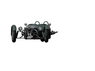 Morgan 3 Wheeler 3D model